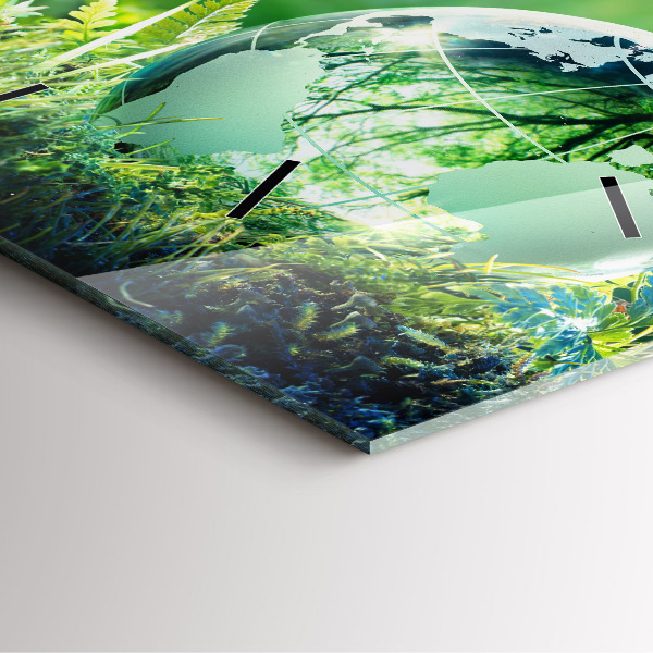 Štvorcové hodiny Globe