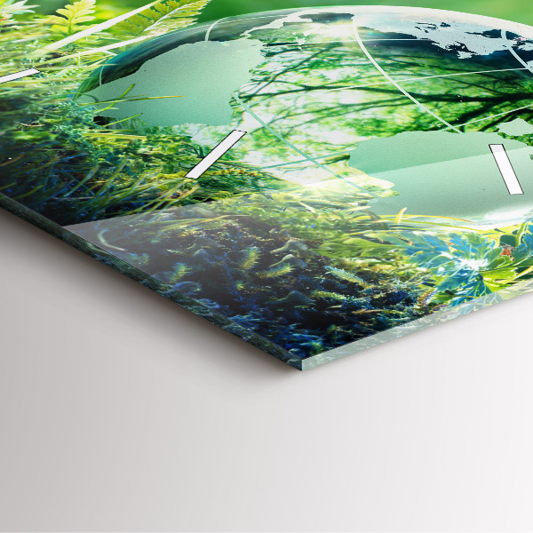 Štvorcové hodiny Globe