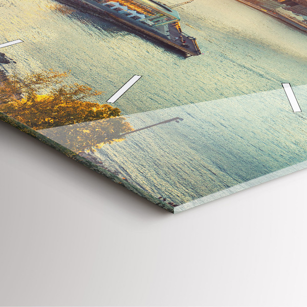 Štvorcové hodiny New York Manhattan