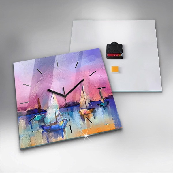 Štvorcové hodiny Prímorská krajina