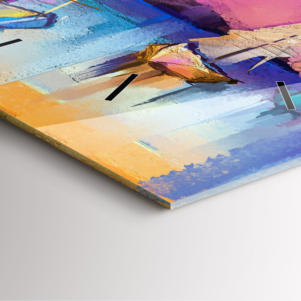 Štvorcové hodiny Prímorská krajina