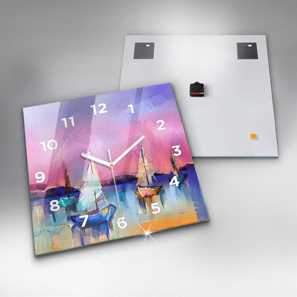 Štvorcové hodiny Prímorská krajina