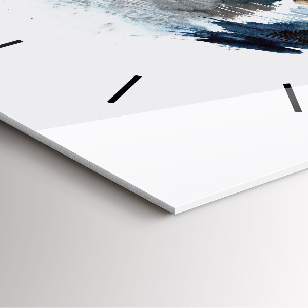 Štvorcové hodiny Kapitán s ďalekohľadom