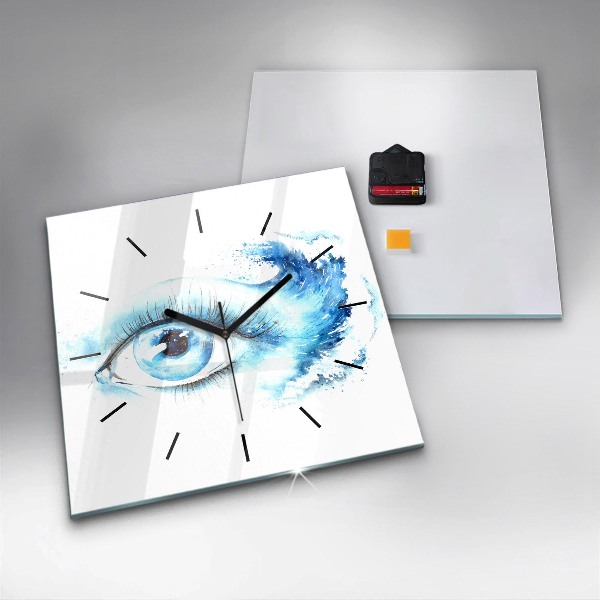 Štvorcové hodiny Morské oko