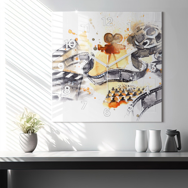 Štvorcové hodiny Kamerová kinematografia