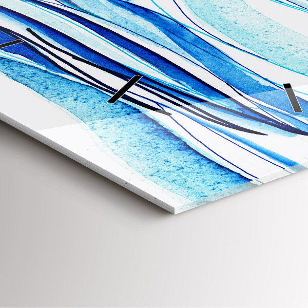 Štvorcové hodiny Surfová doska