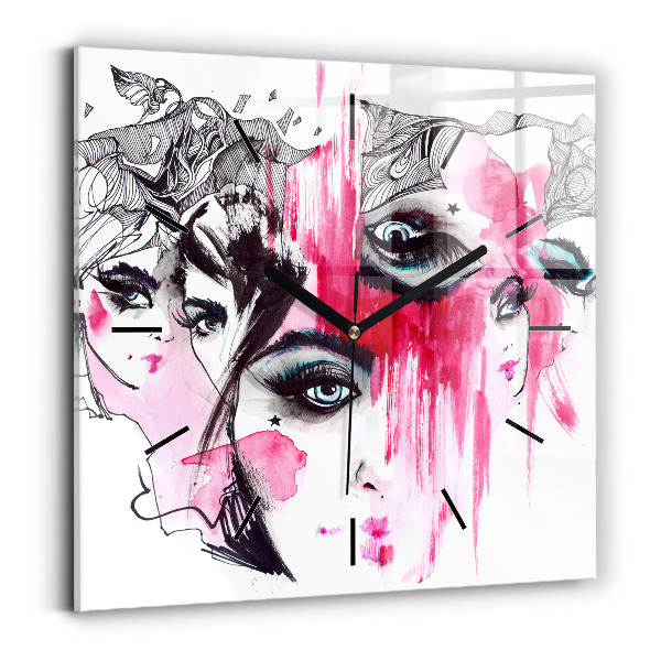 Štvorcové hodiny Mnoho tvárí abstrakcie