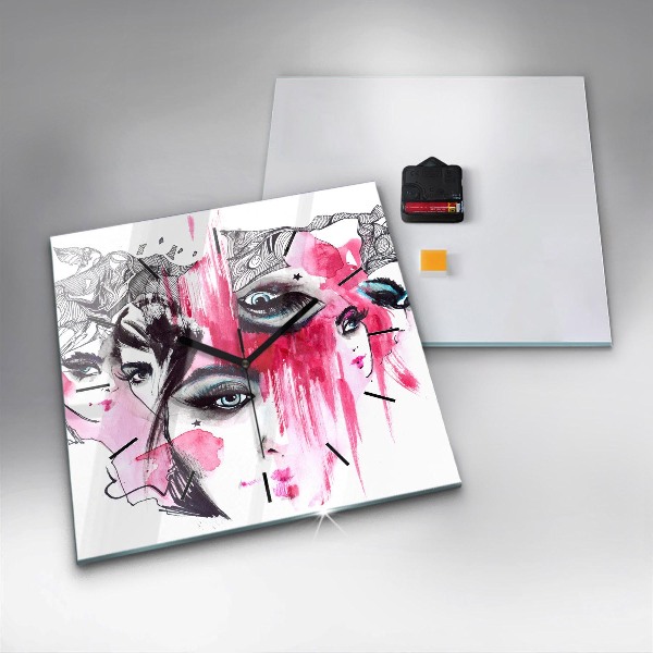 Štvorcové hodiny Mnoho tvárí abstrakcie