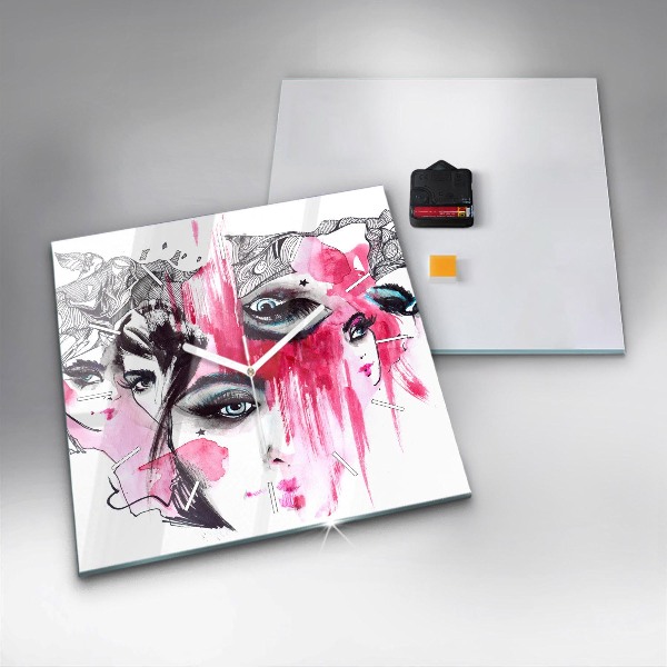 Štvorcové hodiny Mnoho tvárí abstrakcie