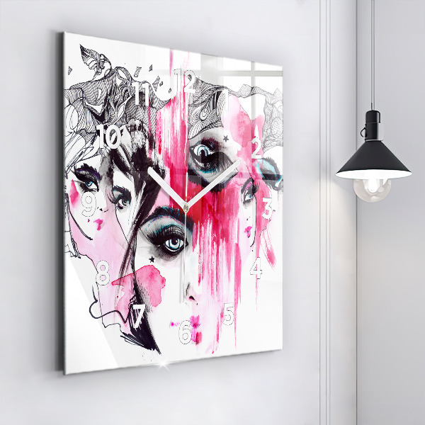 Štvorcové hodiny Mnoho tvárí abstrakcie