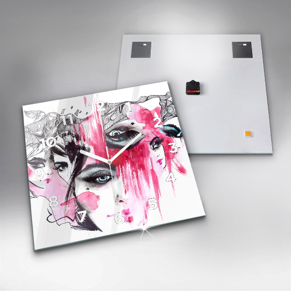 Štvorcové hodiny Mnoho tvárí abstrakcie