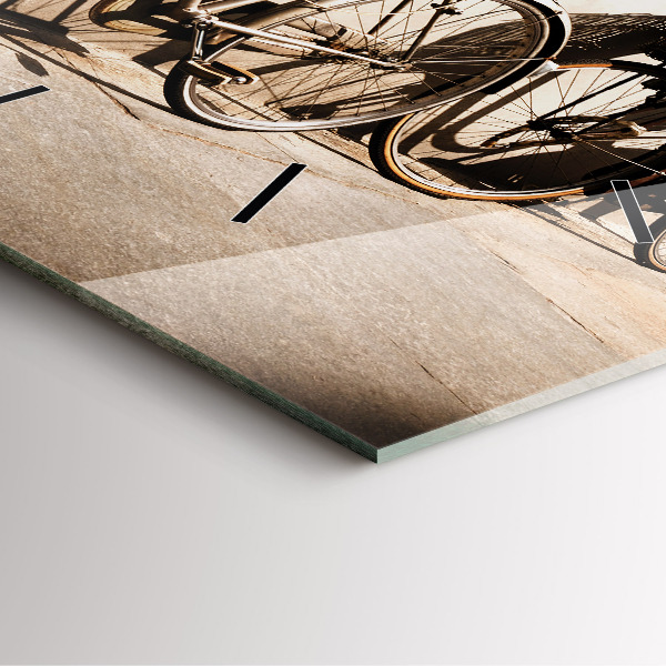 Štvorcové hodiny Taliansky bicykel