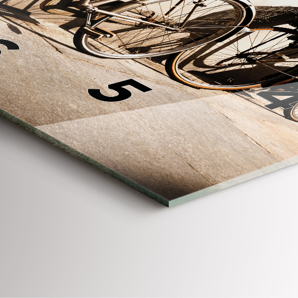 Štvorcové hodiny Taliansky bicykel