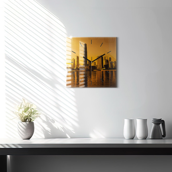 Štvorcové hodiny Rieka Zhujiang