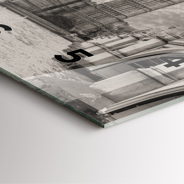 Štvorcové hodiny Londýn Anglicko Big Ben