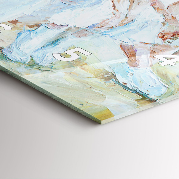 Štvorcové hodiny Mladé baletky