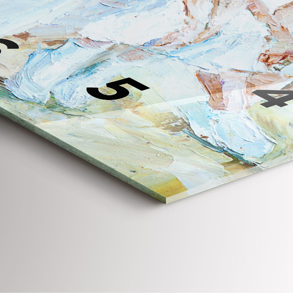 Štvorcové hodiny Mladé baletky