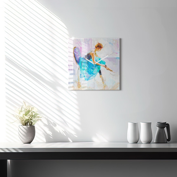 Štvorcové hodiny Príprava baletky