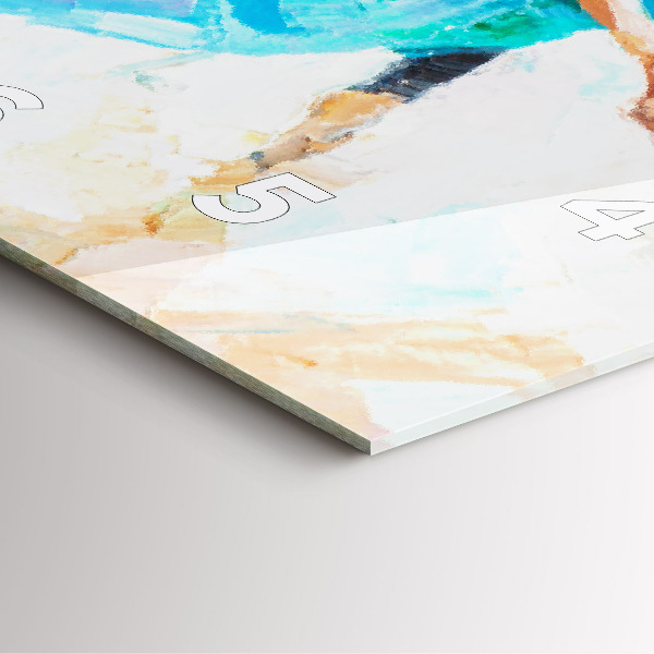 Štvorcové hodiny Príprava baletky