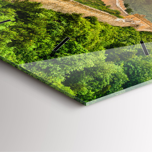 Štvorcové hodiny Veľký čínsky múr