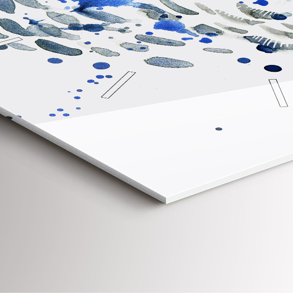 Štvorcové hodiny Soví pohľad