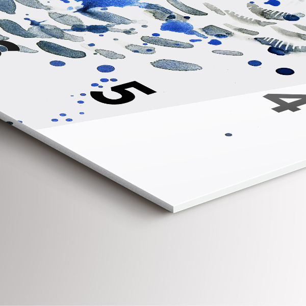 Štvorcové hodiny Soví pohľad