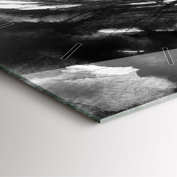 Štvorcové hodiny Portrét ženy