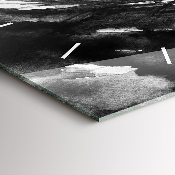 Štvorcové hodiny Portrét ženy