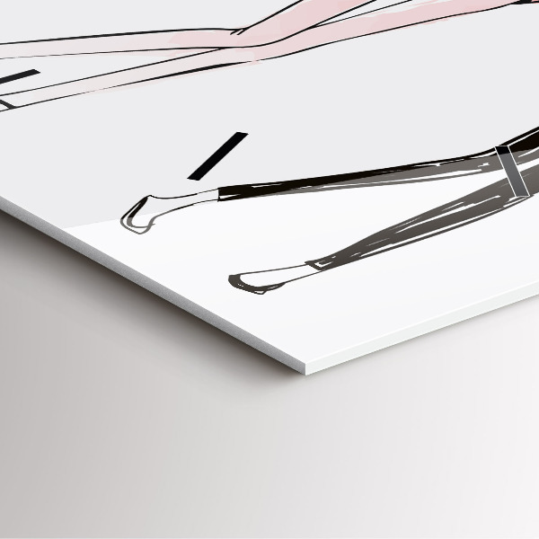 Štvorcové hodiny Dámska móda