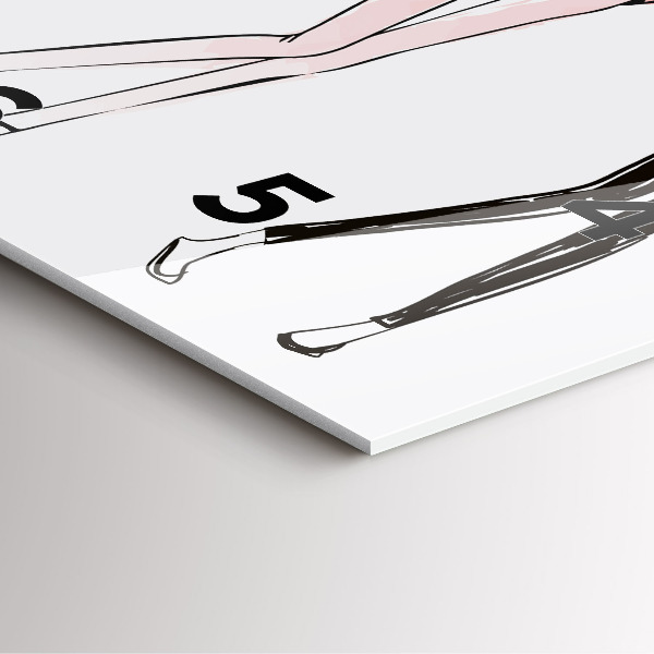 Štvorcové hodiny Dámska móda