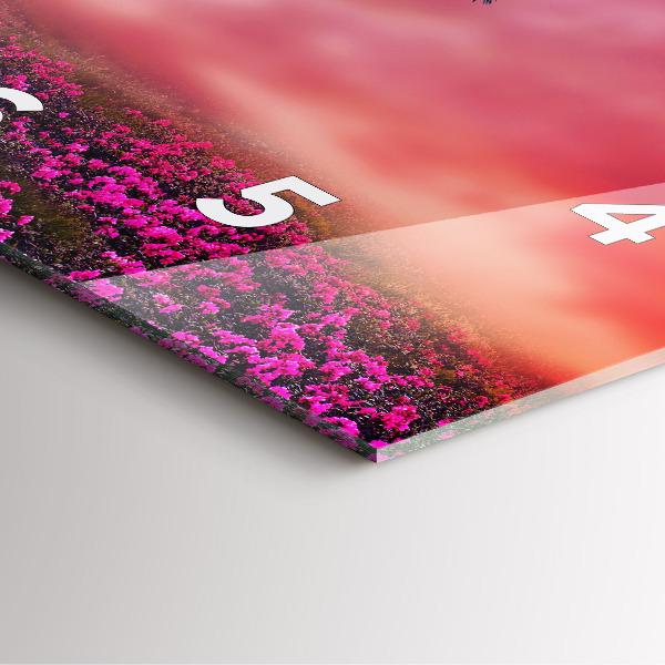 Štvorcové hodiny Vtáčia búdka