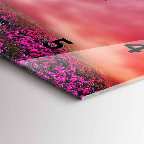 Štvorcové hodiny Vtáčia búdka