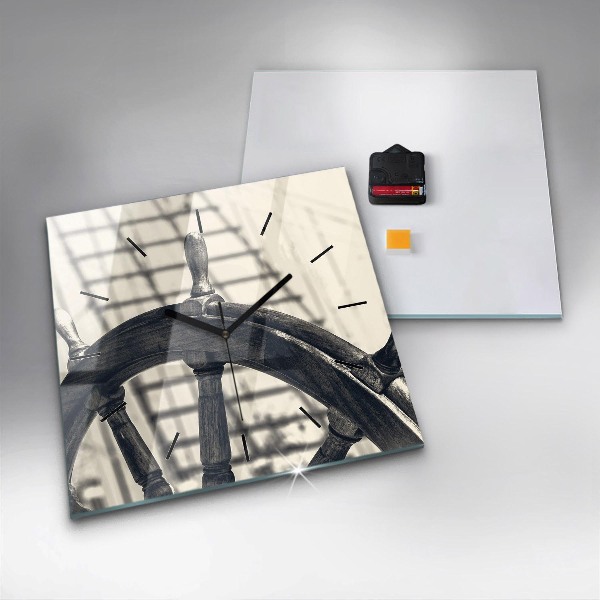 Štvorcové hodiny Staroveká loď