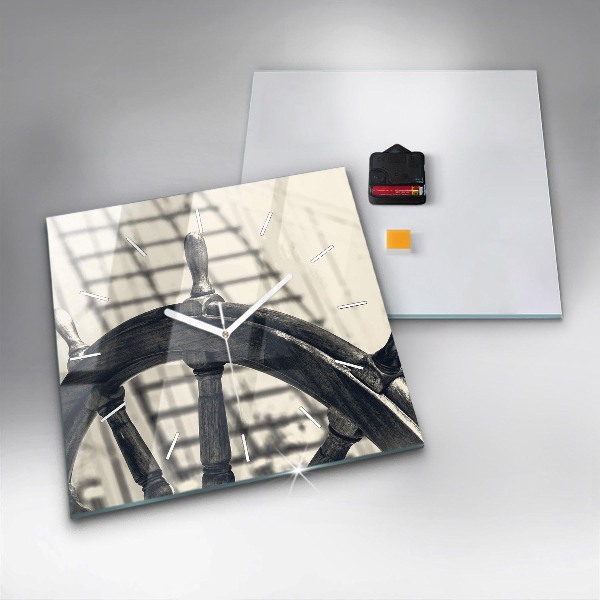 Štvorcové hodiny Staroveká loď