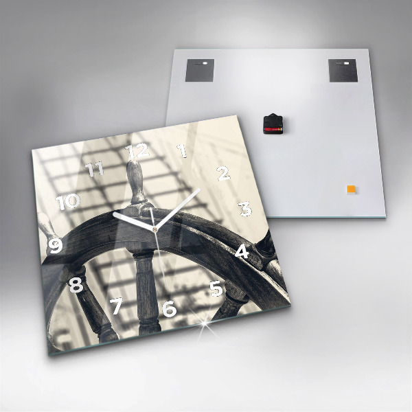 Štvorcové hodiny Staroveká loď