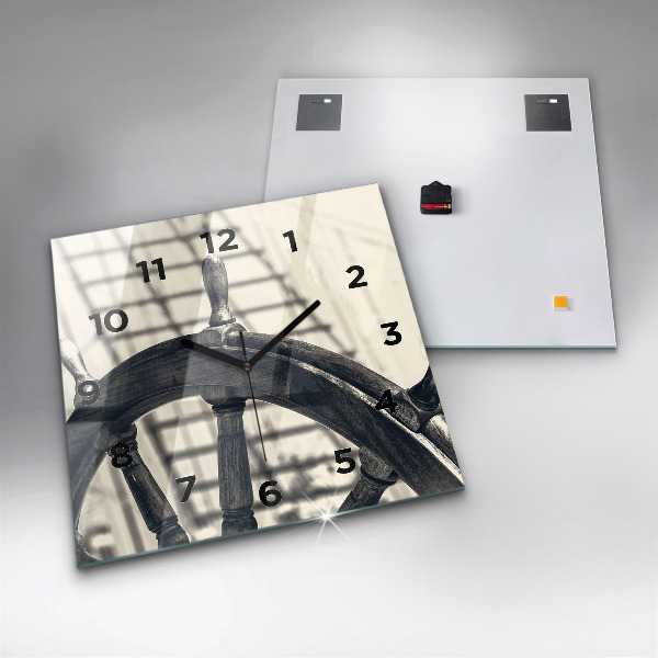 Štvorcové hodiny Staroveká loď