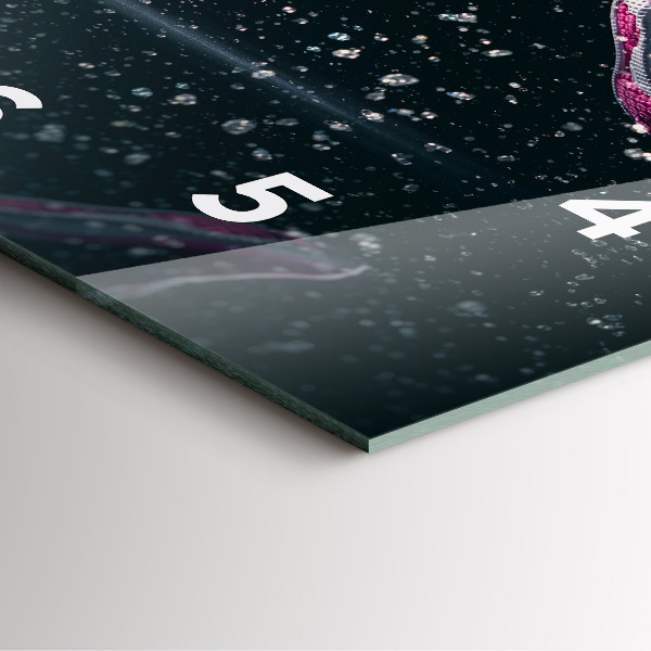 Štvorcové hodiny Zdravý životný štýl a beh