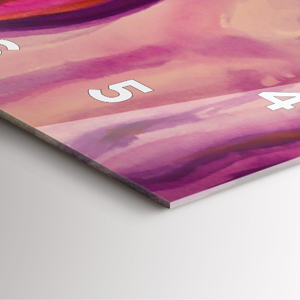 Štvorcové hodiny Maľovanie žien