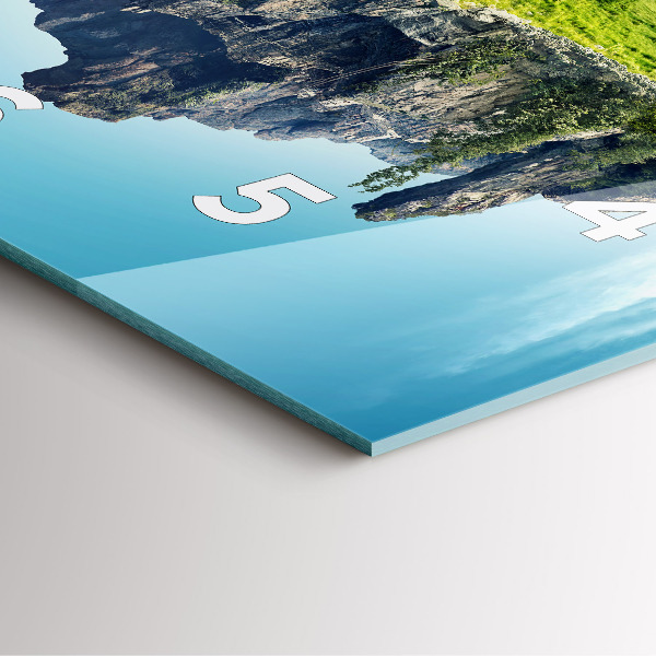 Štvorcové hodiny Lietajúci ostrov