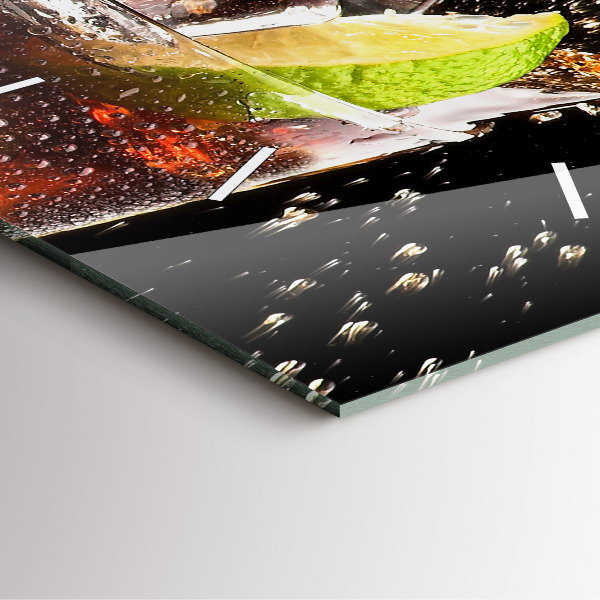 Štvorcové hodiny Pite s ľadom