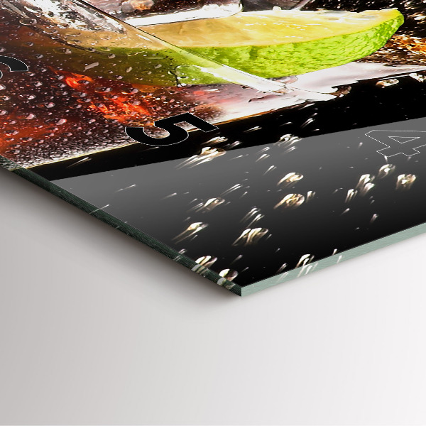 Štvorcové hodiny Pite s ľadom