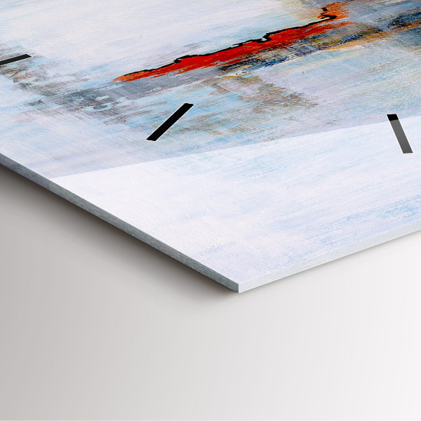 Štvorcové hodiny Abstrakcia