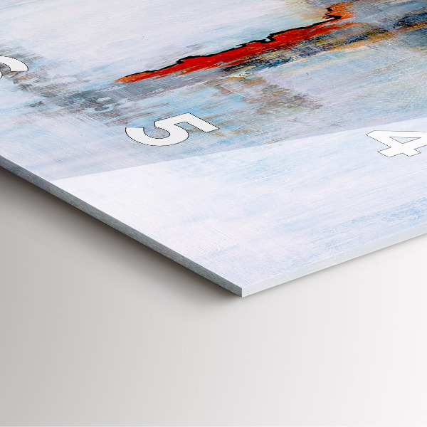 Štvorcové hodiny Abstrakcia