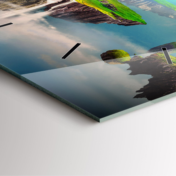 Štvorcové hodiny Čínska fantázia