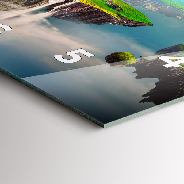 Štvorcové hodiny Čínska fantázia