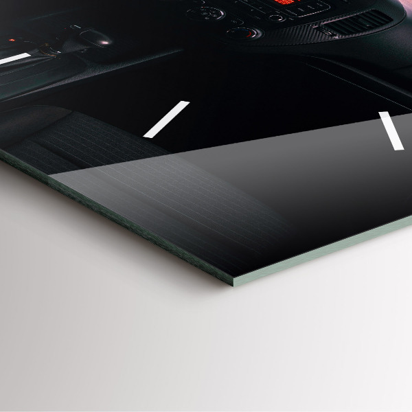 Štvorcové hodiny Auto v Tokiu