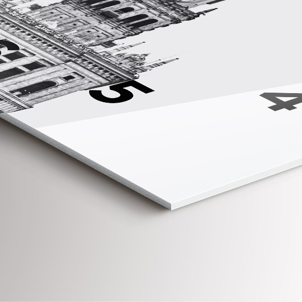 Štvorcové hodiny Palác kultúry a vedy