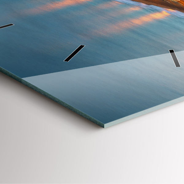 Štvorcové hodiny Pláž v Barcelone