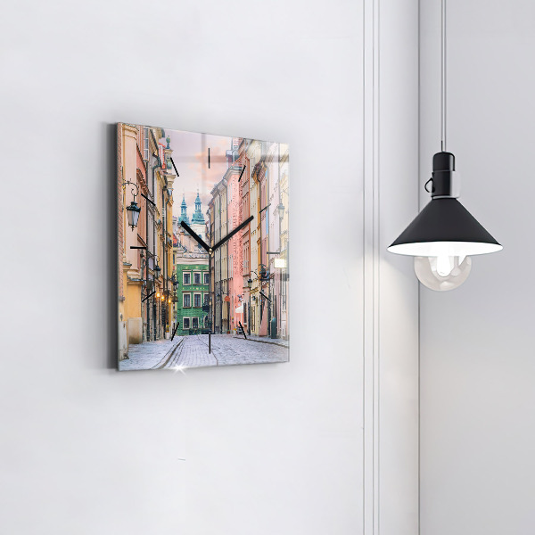 Štvorcové hodiny Staré mesto vo Varšave