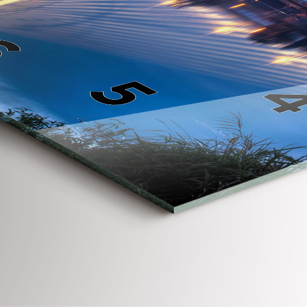 Štvorcové hodiny Most Rędziński Wrocław